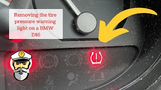 Removing the tire pressure light on BMW E46 [upl. by Sirrah809]