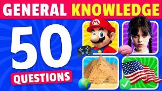 QUIZ How Good Is Your General Knowledge 🧠📚🤓 How Smart Are You [upl. by Bogie523]