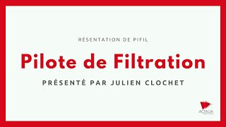 Présentation du Pilote de filtration PIFIL 🥛 [upl. by Droffilc]