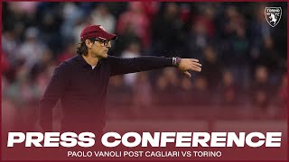 CAGLIARITORINO  PRESS CONFERENCE MISTER VANOLI🎙️ [upl. by Anitsrhc912]