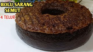 BOLU KARAMEL 4 TELUR NO RIBET CUMA DIADUK SAYA MEMBUATNYA SETIAP MINGGU [upl. by Lenwood40]