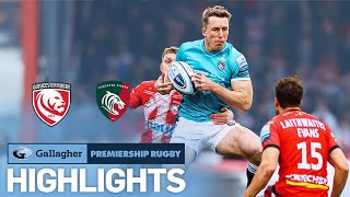 Gloucester v Leicester  HIGHLIGHTS  Superb Second Half  Gallagher Premiership 202223 [upl. by Oneill204]