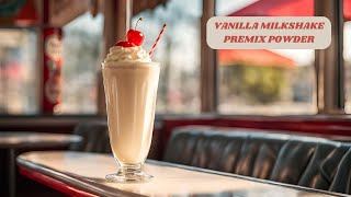 How To Make Vanilla Milkshake Premix Powder [upl. by Kaile]