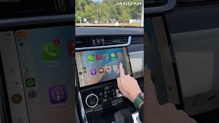 Apple CarPlay in a Jaguar jaguarusa jaguarxf jaguarfpace carplay [upl. by Reese]