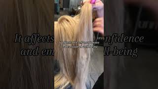 Why I Chose To Specialize in Hair Extensions and Toppers hairextensionsalon hairextensionexpert [upl. by Ariaz]