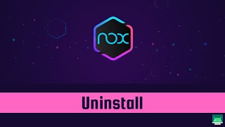 How to Uninstall Nox Player Emulator from Windows 11 23H2  Remove Nox Player from Windows 11 [upl. by Lorilyn]