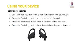 Powerbeats Pro Wireless Earbuds  Complete Features amp Instruction Guide [upl. by Gall]