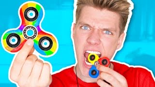 DIY Candy Fidget Spinners YOU CAN EAT Rare Edible Fidget Spinner amp Tricks [upl. by Feltie447]