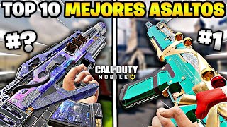 LOS 10 MEJORES FUSILES DE ASALTO PARA RANKED EN LA NUEVA TEMPORADA COD MOBILE TEMPORADA 6 COD MOBILE [upl. by Iahc]