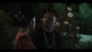 Lavelle and Mirembe Jermaine Fowler and Nomzamo Mbatha Kissing scene  Coming 2 America [upl. by Arvo215]