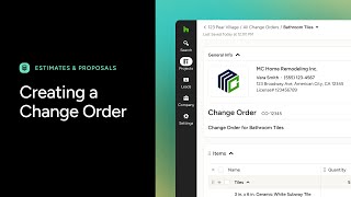 Houzz Pro Change Orders [upl. by Esnofla864]