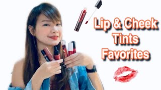 LONG LASTING LIP AND CHEEK TINTS FAVORITES  Krizel Diaz [upl. by Harty]