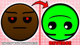 CUSTOM Geometry Dash Difficulty Faces But Everyone Is REVERSE Version 51 [upl. by Appleby]