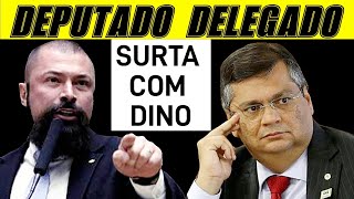 DEPUTADO DELEGADO SURTA COM FLÁVIO DINO [upl. by Saleme]