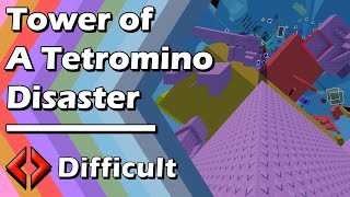 Tower of A Tetromino Disaster ToATD  JToH Zone 8 [upl. by Ranson]