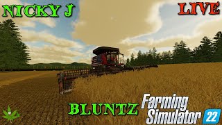 Farming Simulator 22 LIVE MICHIGAN FARM MAP 43 GO LIONS [upl. by Pauiie]