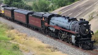 Canadian Pacific 2816 The Empress in Tasajillo heading to Laredo Tx [upl. by Reivazx390]