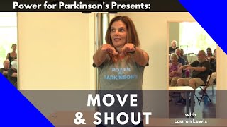 Power for Parkinsons Home Move amp Shout Video 2 [upl. by Dobb]