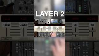 SNARE HALL REVERB SETTINGS  BEHRINGER WING  X32M32 [upl. by Elahcar]