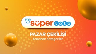 Süper Loto 17 Kasım 2024 Çekilişi No 138  Kazanan Kategoriler [upl. by Nevarc]