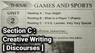 9th class  English  Unit  2  Section C  Creative writing  Major discourses  Minor discourses [upl. by Aneehsor]