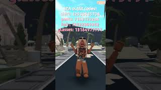 SZA OUTFIT CODES FOR ROBLOX🎶💖 roblox bloxburg outfitcodes sza [upl. by Airual]