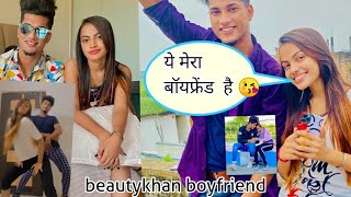 Beauty khan ka boyfriend kon h 🤔BEAUTY KHAN n ARBAZ MALLICk relationship beautykhan viral video [upl. by Sheffie84]