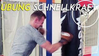 Schnellkraft trainieren  Übung für schnellere Schläge  Kickboxen lernen  Boxen [upl. by Nnaxor]