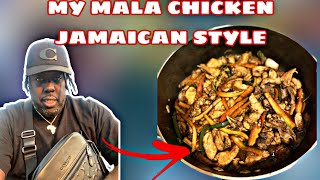 HOW TO MAKE JAMAICAN STYLE MALA CHICKENTHE FLARE FAMILY [upl. by Onil]