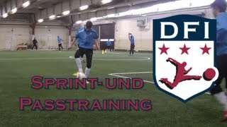 Sprint und Passtraining am Deutschen Fußball Internat Bad Aibling [upl. by Virginie]