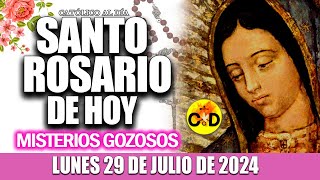 EL SANTO ROSARIO DE HOY LUNES 29 DE JULIO de 2024 MISTERIOS GOZOSOS EL SANTO ROSARIO MARIA [upl. by Limaa681]