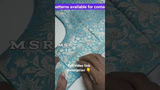 back open blouse tips  shortsvideo shortvideo shorts short [upl. by Sharia344]