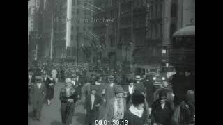 Bustling New York Streets 1930s  Archive Film 1061301 [upl. by Stodder878]