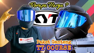 UNBOXING HARGA amp REVIEW HELM KYT TT COURSE TTC🔥Visor iridium Paket Ganteng kyt ttcourse ttc [upl. by Htebiram285]