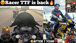 😍After 1 year 😈Racer TTF is back🔥🇮🇳Indian Racer TTF 😱started bike Race🔥🥰Best student  moto vlog [upl. by Domineca995]