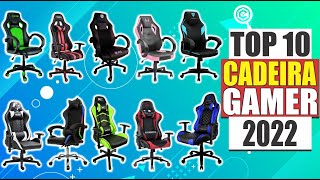 10 MELHORES CADEIRAS GAMERS em 2022  CUSTO BENEFÍCIO E ERGONÔNICA [upl. by Erkan]