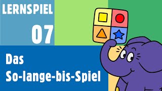 Programmieren mit dem Elefanten  Tutorial Spiel 7  DassolangebisSpiel  Der Elefant  WDR [upl. by Kcirej]