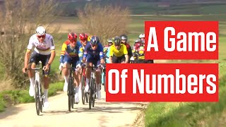 LidlTreks Dominance How They Outclassed Mathieu Van Der Poel In GentWevelgem [upl. by Aicissej]