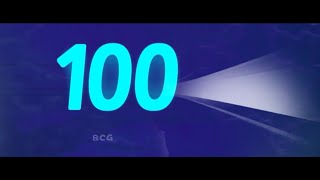 BCG 100 Seconds Countdown Blue Tone 219 Ultra Widescreen Version BBC News 2024 Music Countdown [upl. by Oirtemed630]