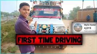 First Time Driving vlog 🤓 [upl. by Poree749]