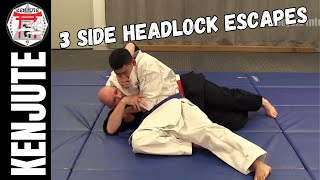 3 SelfDefences For A Side Headlock Kenjute  Joe Foster [upl. by Bertolde]