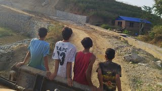 Night driving 😁  jcb ride ❤️  6 brothers rajeesh jcb [upl. by Lasser531]