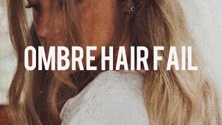 DIY  OMBRE HAIR FAIL  BRAD MONDO [upl. by Annaert]