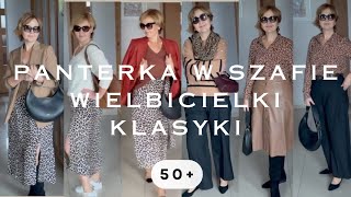 PANTERKA W MOJEJ SZAFIE 🐆STYLIZACJE W MOIM STYLU🥰 [upl. by Syah]