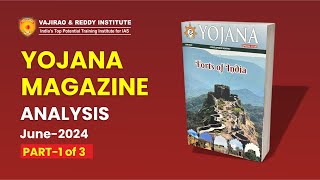 Yojana Magazine June 2024 Part 1 in English by Vajirao and Reddy Institue [upl. by Anneliese308]