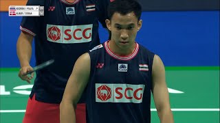 puavaranukroh kedren THA VS kjaer sogaard DEN  R16 VICTOR DENMARK OPEN 2024 [upl. by Nassah]