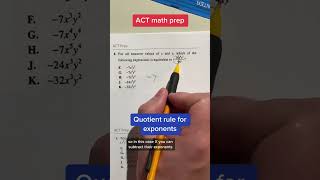 ACT Math practice question of the day 6 [upl. by Atnas377]