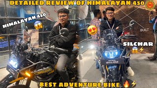 Royal Enfield Himalayan 450 2024🔥  Detailed Review😍  Djs Vlog Silchar  Vlog 115 [upl. by Grayce]