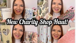 Charity Shop Haul  Thrift Haul  Thrifted Home Decor  Kate McCabe [upl. by Sprung747]