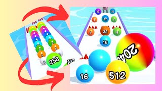 🔴 BALL RUN 2048  MERGE NUMBER LIVE 18 [upl. by Sualohcin]